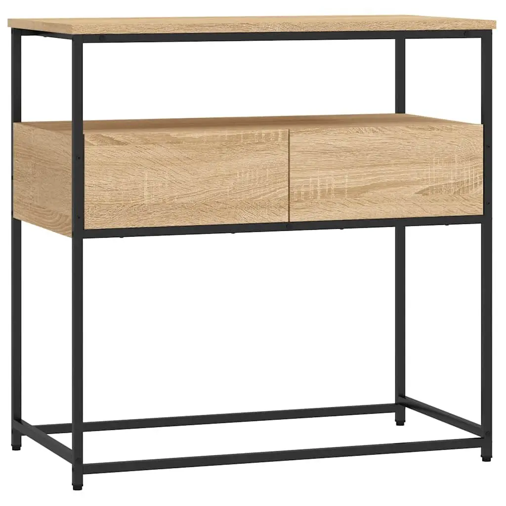 Sonoma Oak Console Table for Entryway and Living Spaces