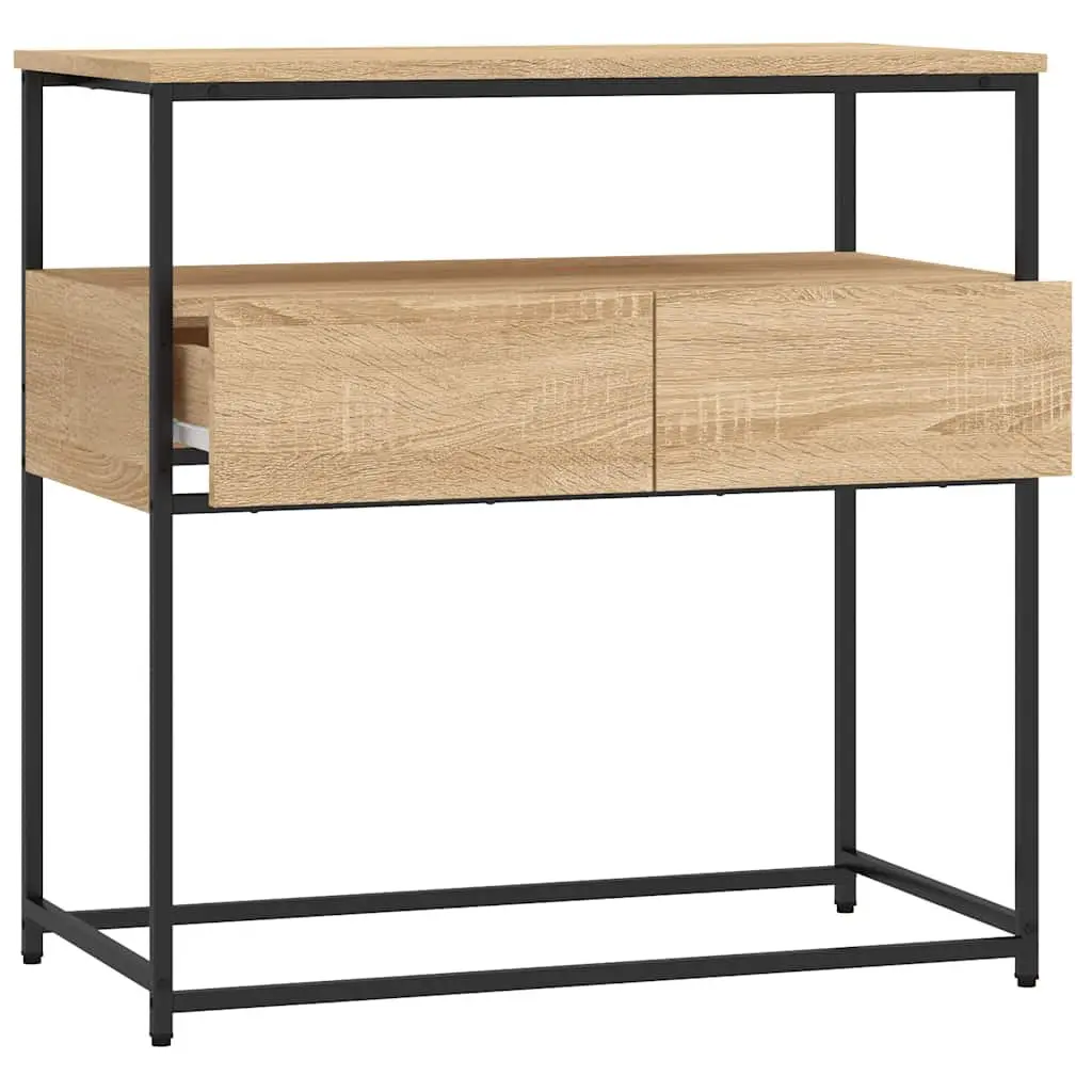 Sonoma Oak Console Table for Entryway and Living Spaces