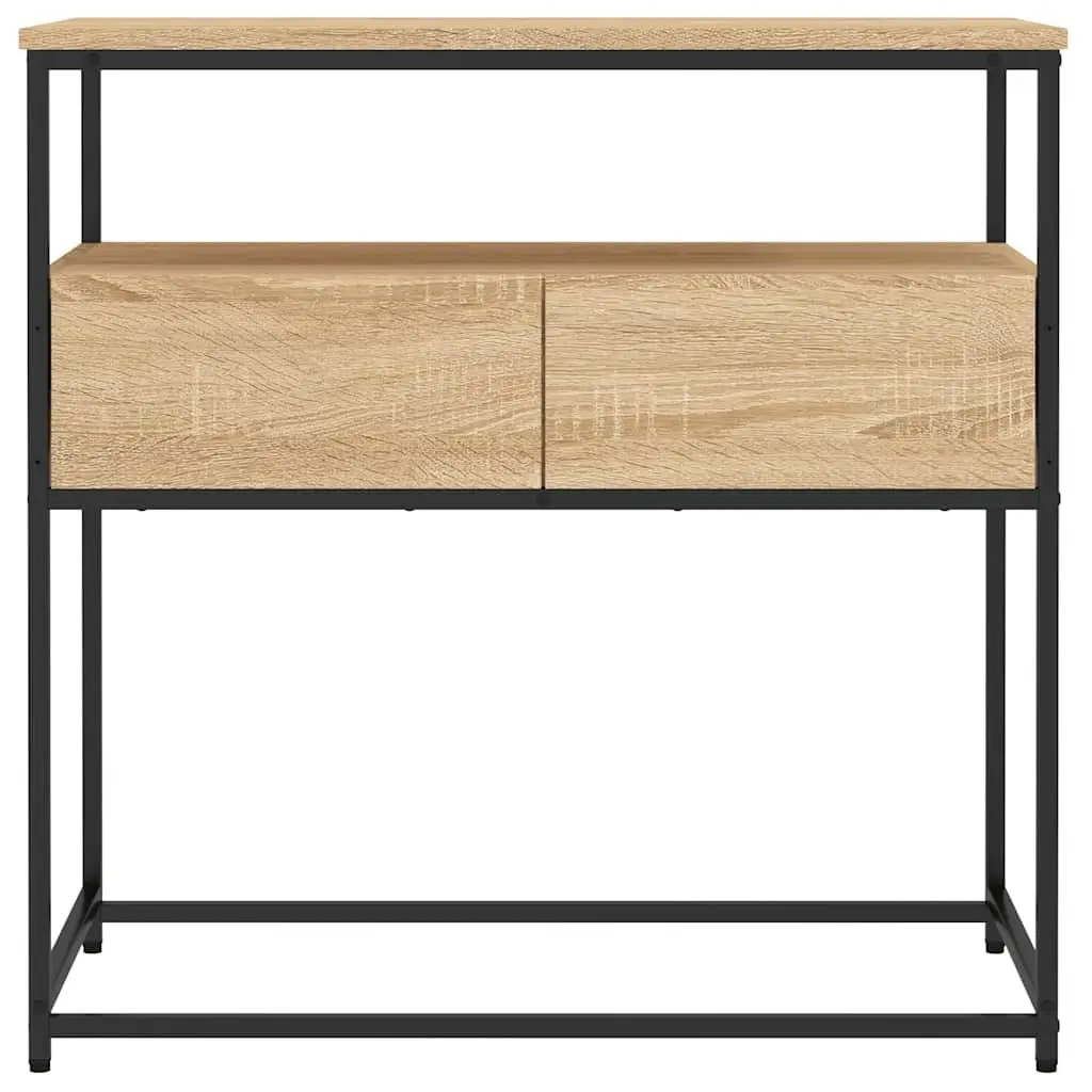 Sonoma Oak Console Table for Entryway and Living Spaces