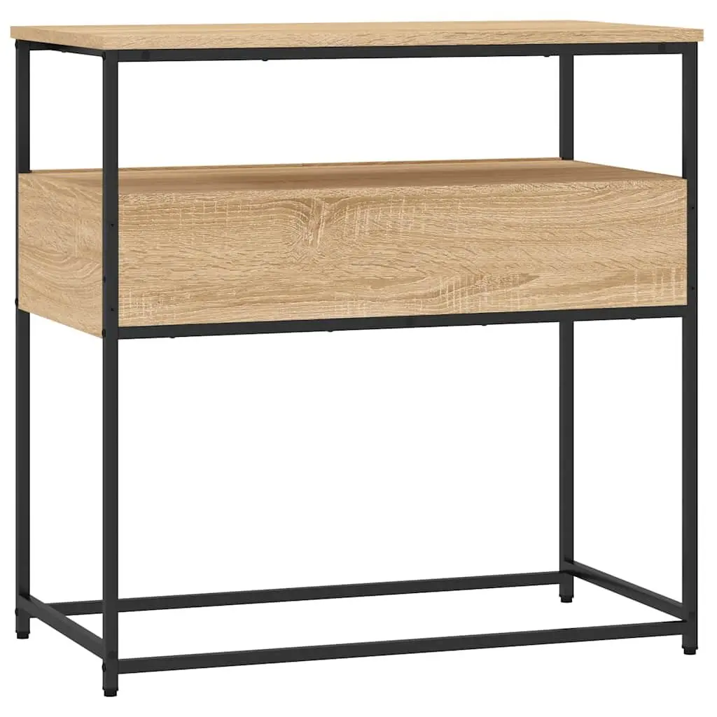 Sonoma Oak Console Table for Entryway and Living Spaces
