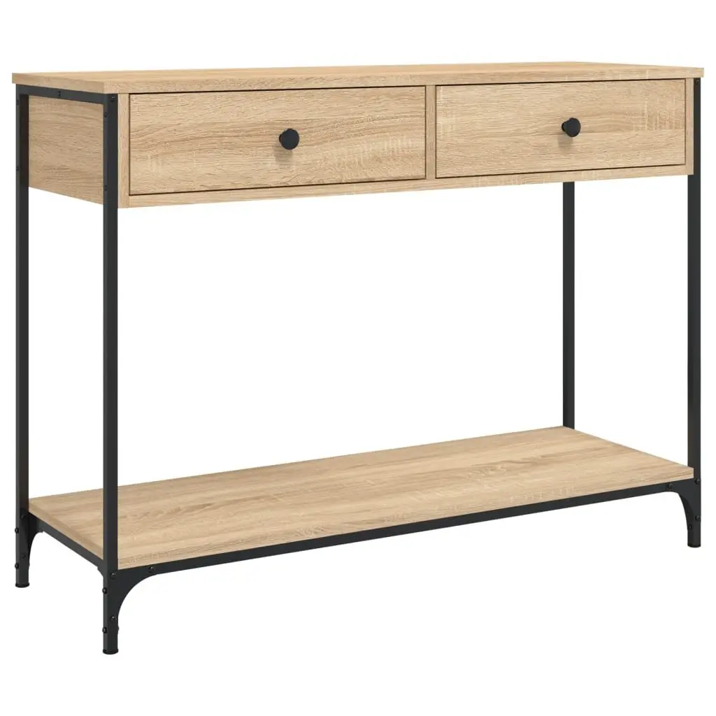 Sonoma Oak Brown Console Table for Entryways