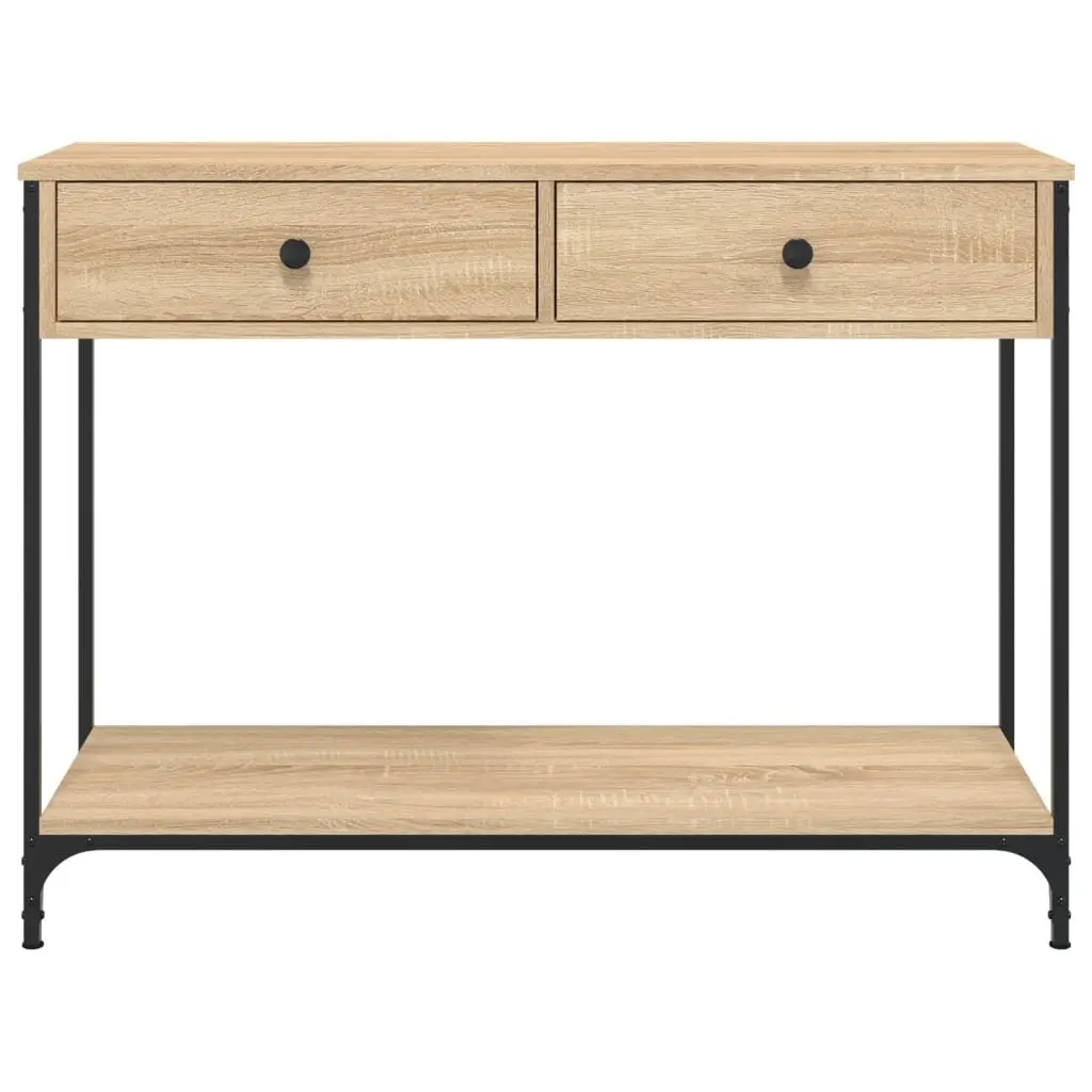 Sonoma Oak Brown Console Table for Entryways