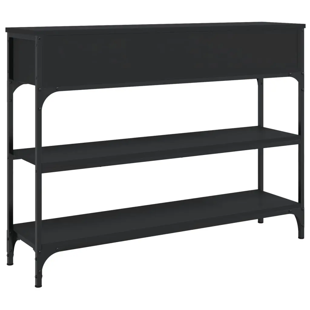 Black Console Table for Entryway and Living Room