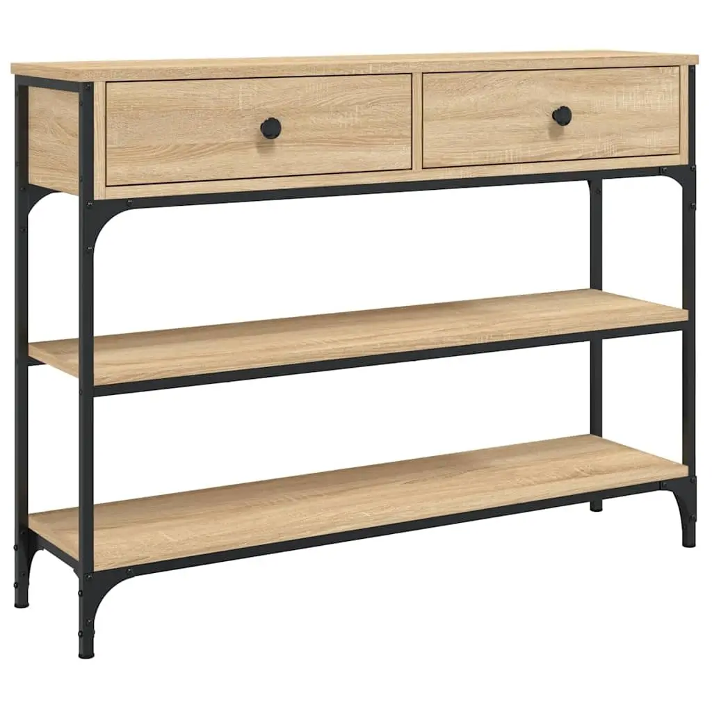 Sonoma Oak Console Table for Entryway and Hallway