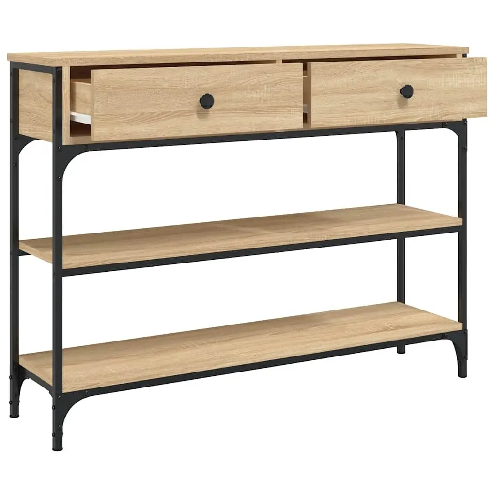 Sonoma Oak Console Table for Entryway and Hallway