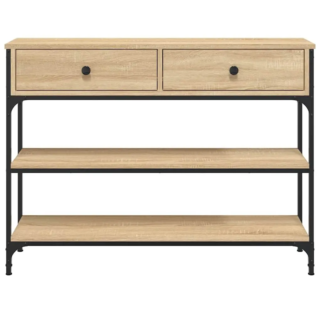 Sonoma Oak Console Table for Entryway and Hallway