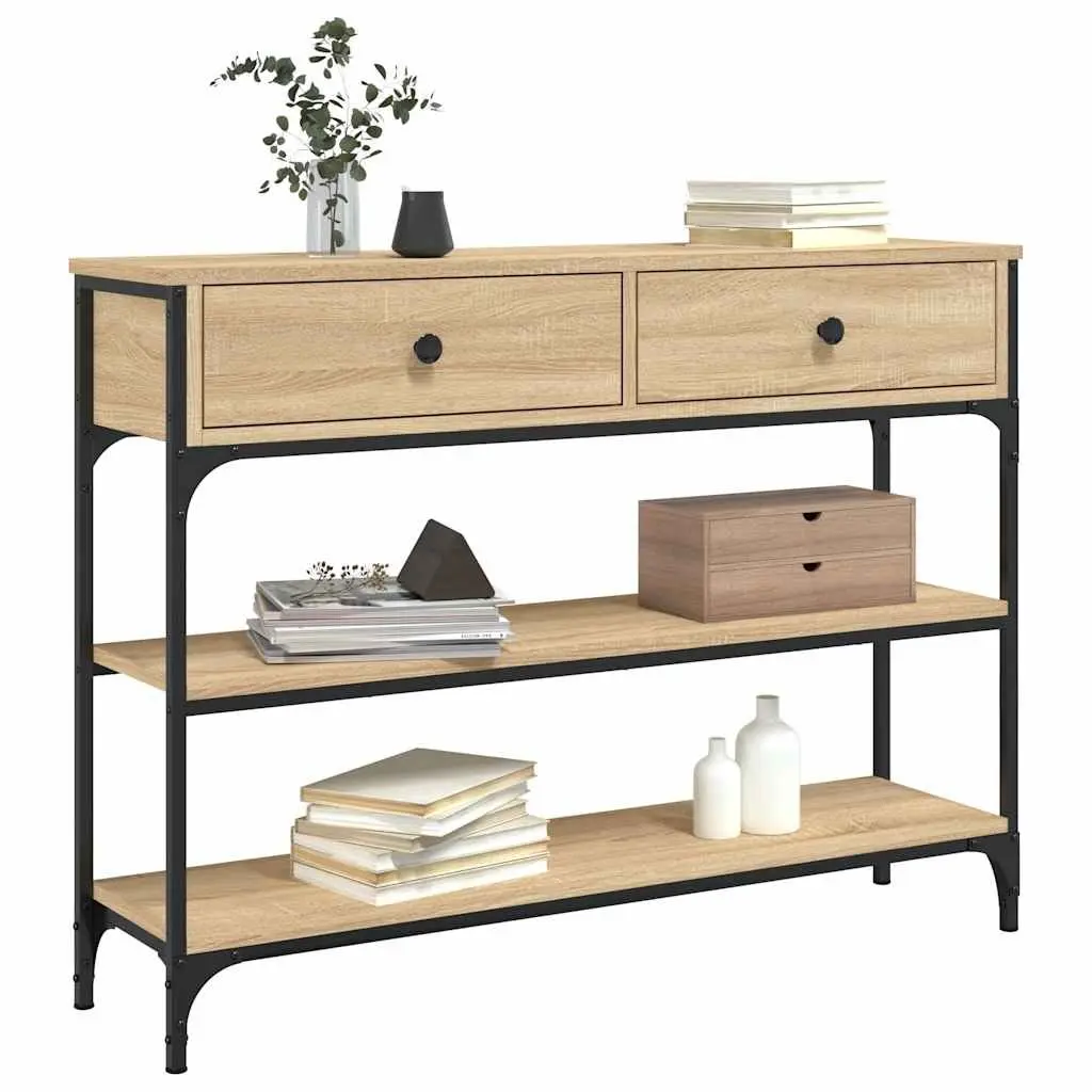Sonoma Oak Console Table for Entryway and Hallway