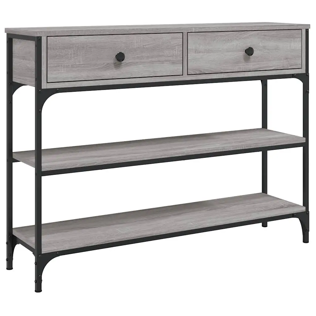 Grey Sonoma Console Table for Entryway and Hallway