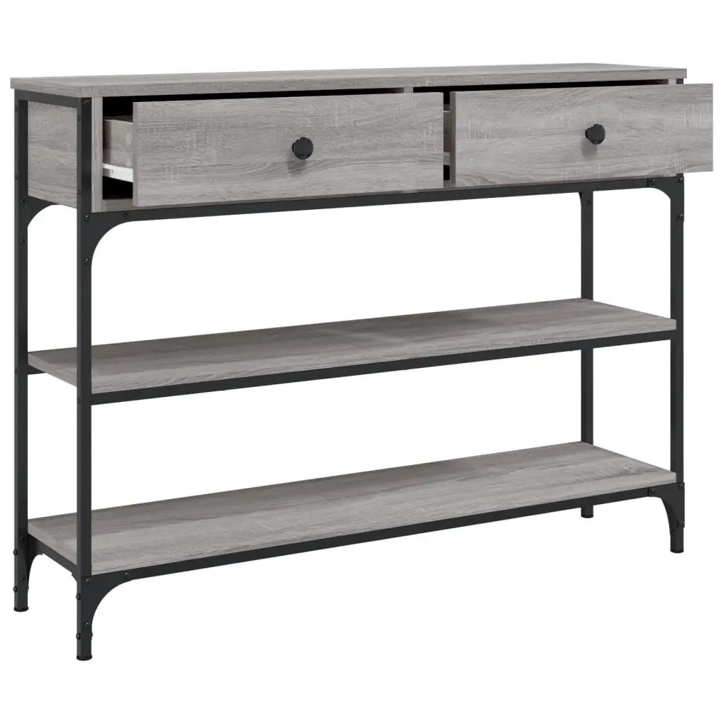 Grey Sonoma Console Table for Entryway and Hallway