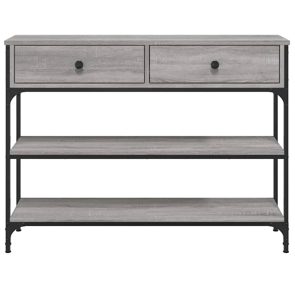 Grey Sonoma Console Table for Entryway and Hallway