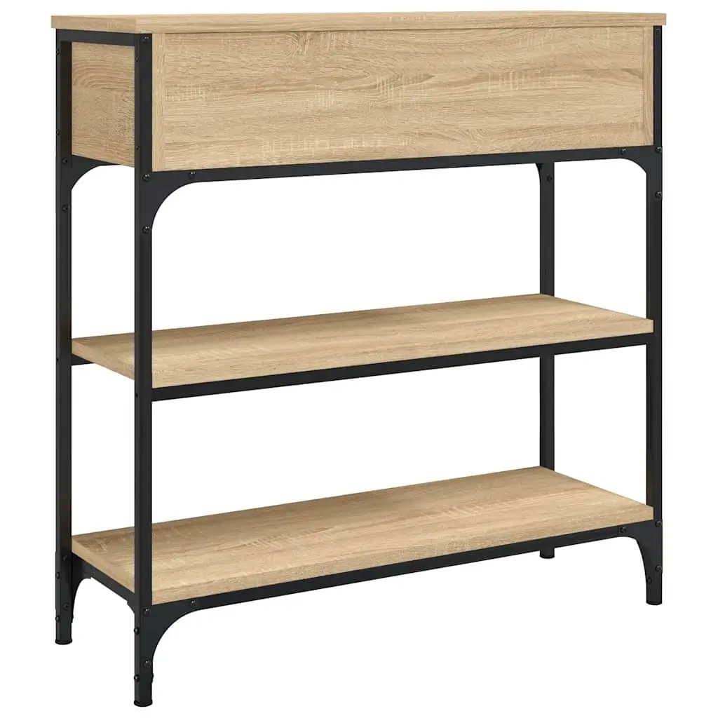 Sonoma Oak Console Table for Hallway and Living Room