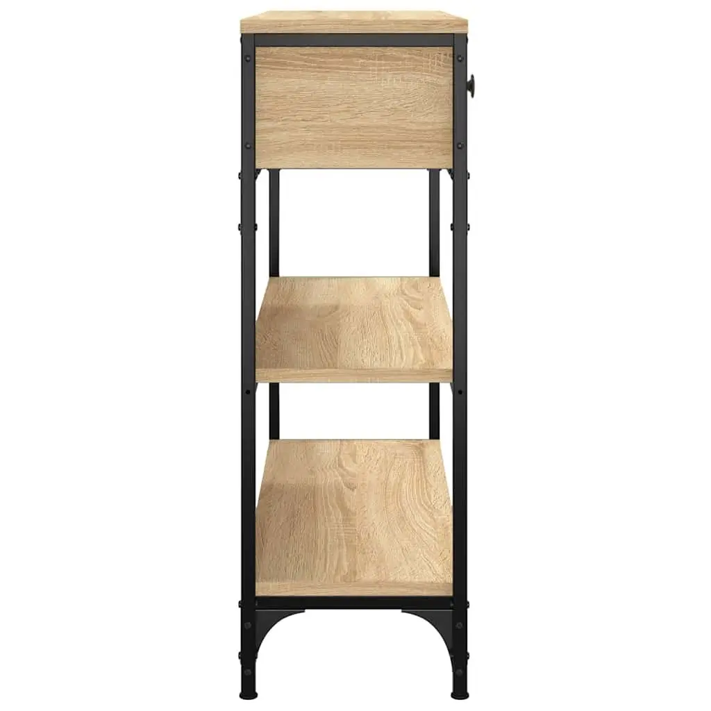 Sonoma Oak Console Table for Hallway and Living Room