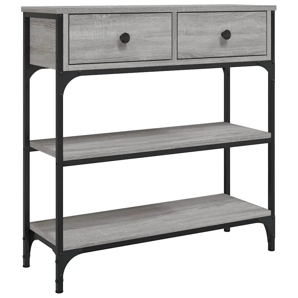 Grey Sonoma Console Table for Entryway and Living Room