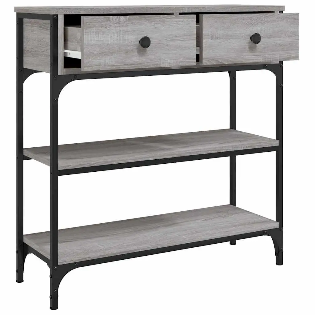 Grey Sonoma Console Table for Entryway and Living Room