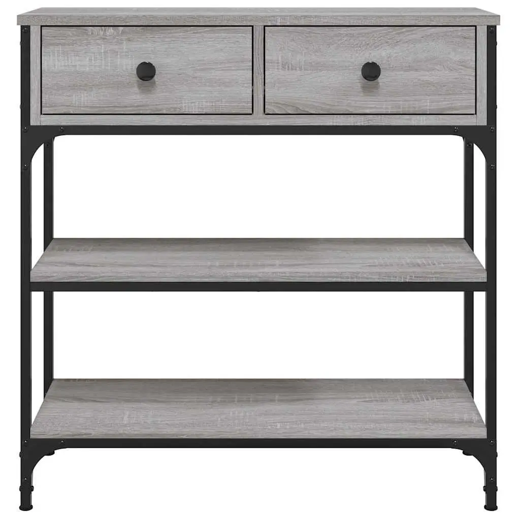 Grey Sonoma Console Table for Entryway and Living Room