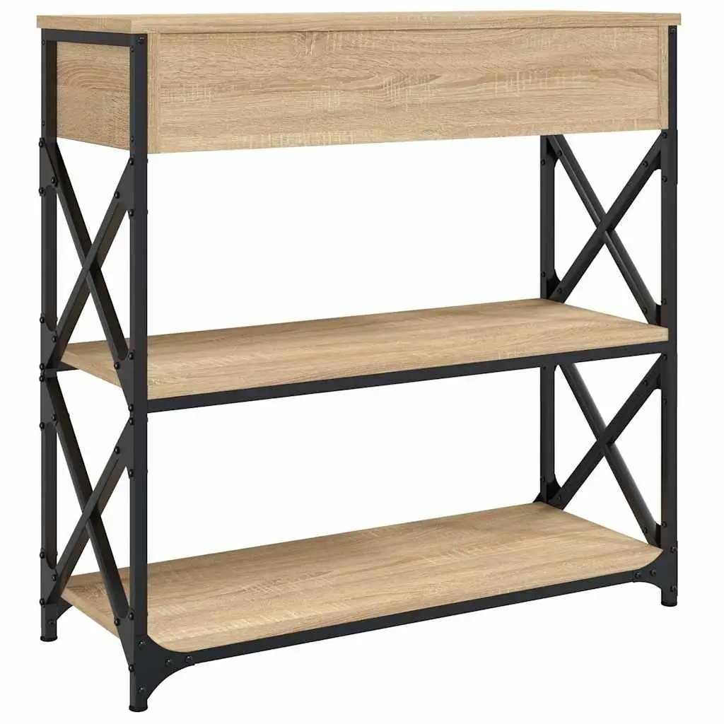 Brown Accent Console Table for Entryway or Hallway