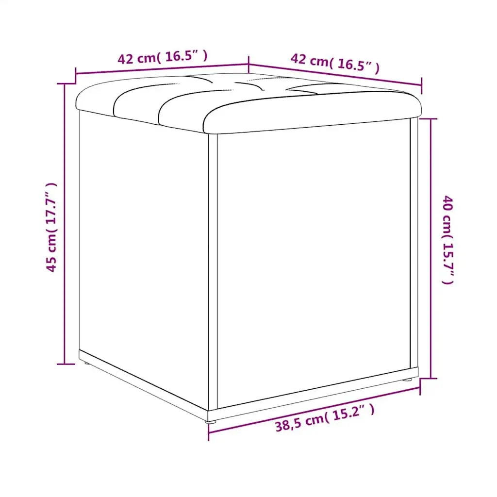 White Storage Bench with Padded Seat for Entryway