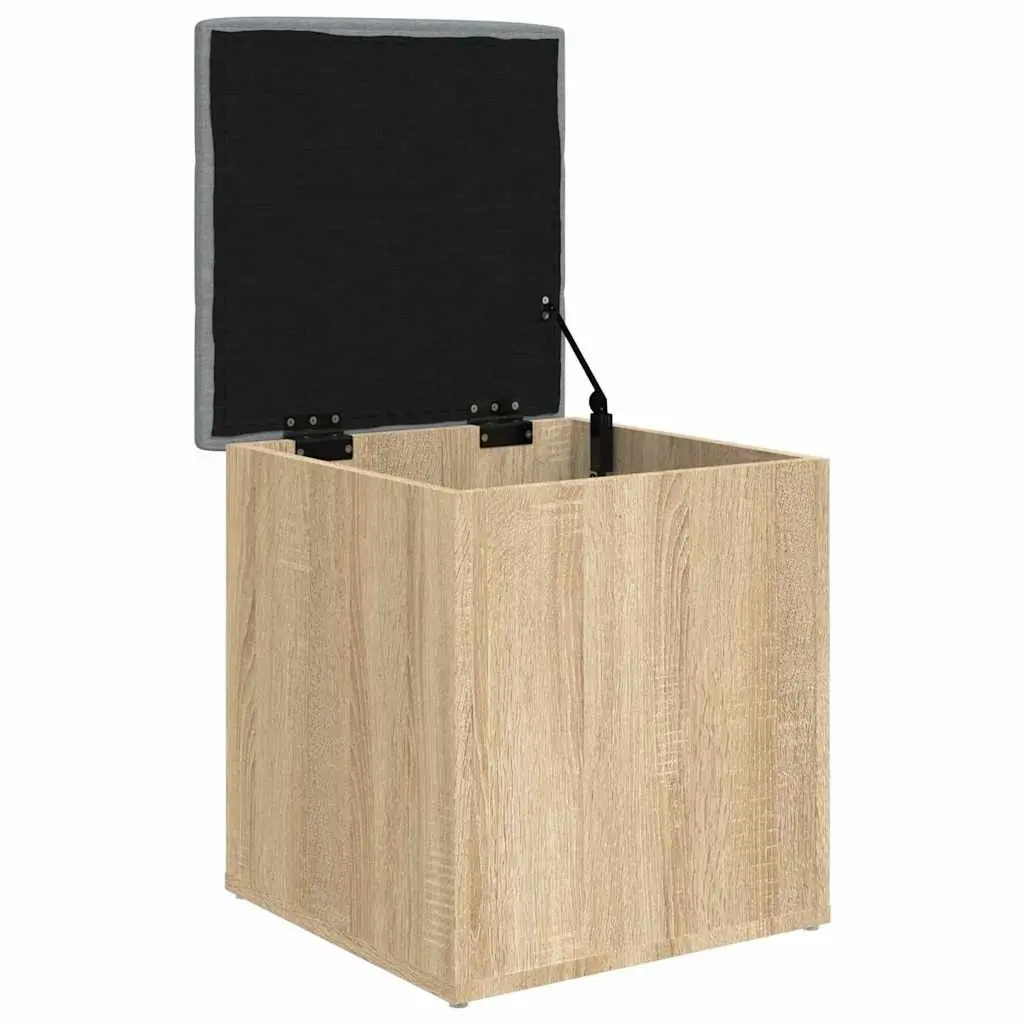 Storage Bench in Sonoma Oak 42x42x45 cm
