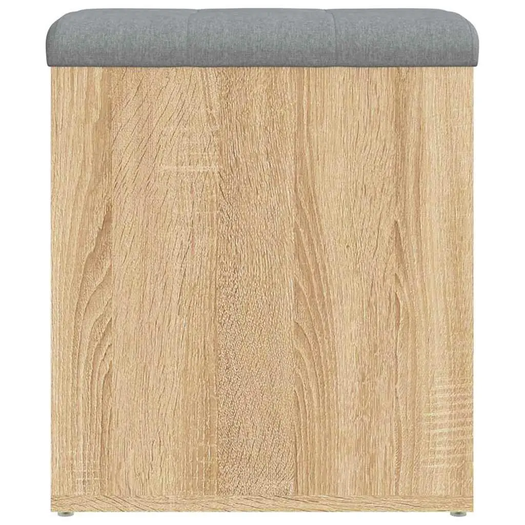 Storage Bench in Sonoma Oak 42x42x45 cm