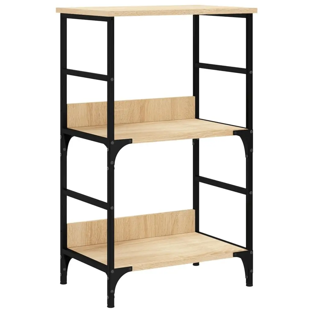 2 Compartment Storage Cabinet Bookshelf in Brown
