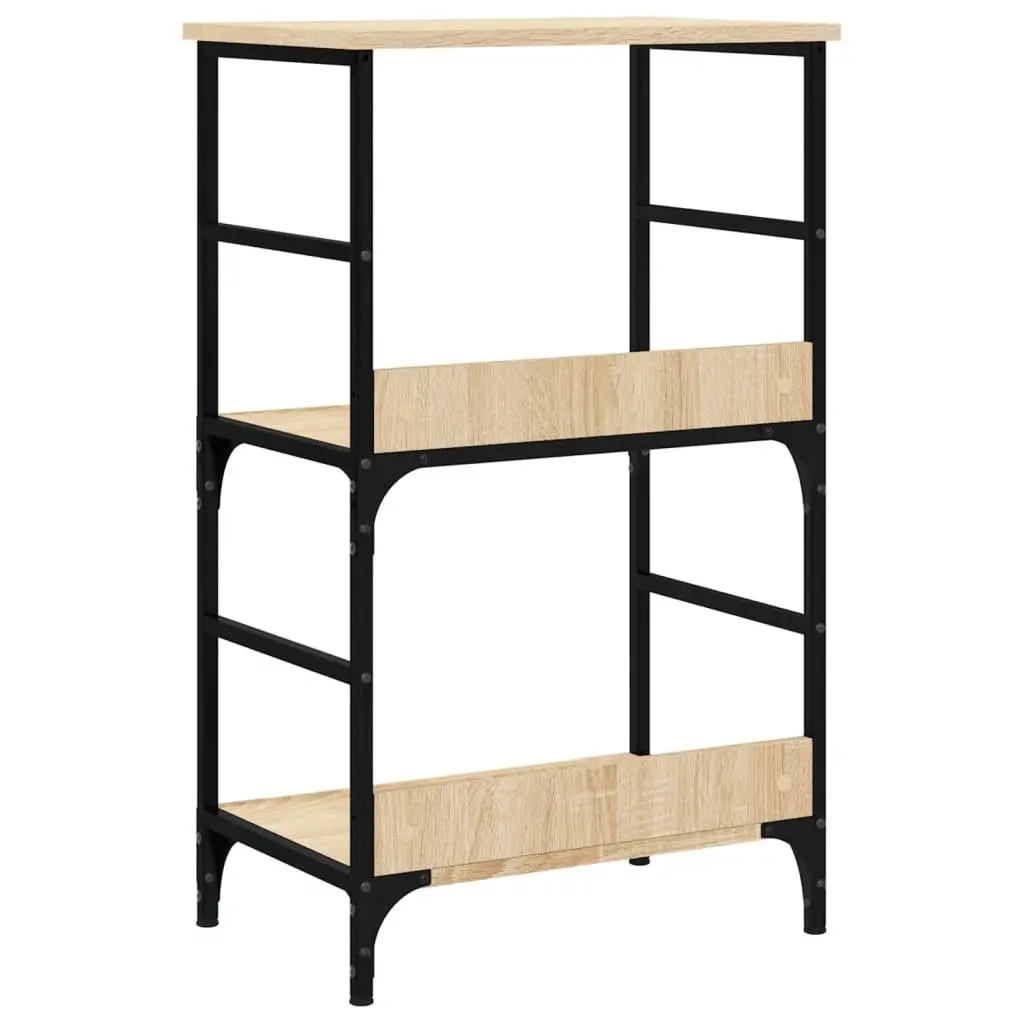 2 Compartment Storage Cabinet Bookshelf in Brown