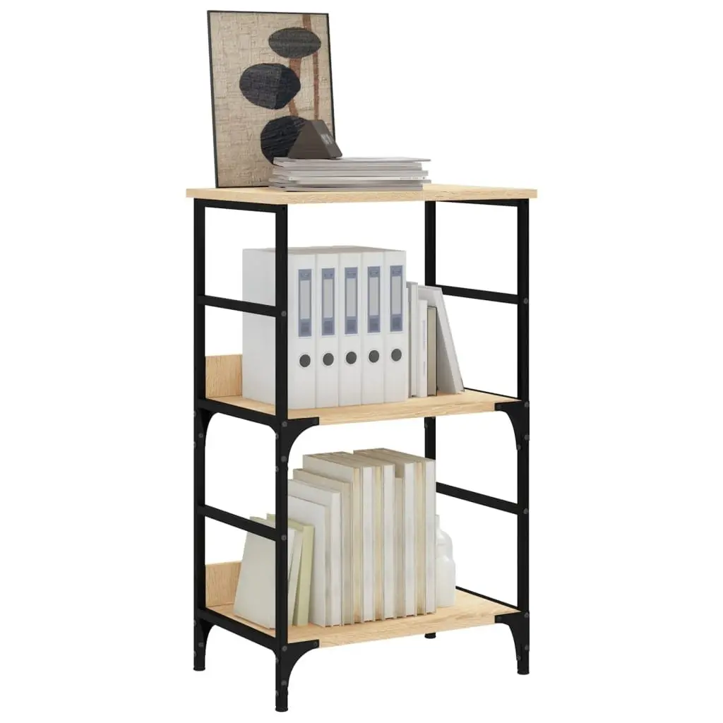2 Compartment Storage Cabinet Bookshelf in Brown