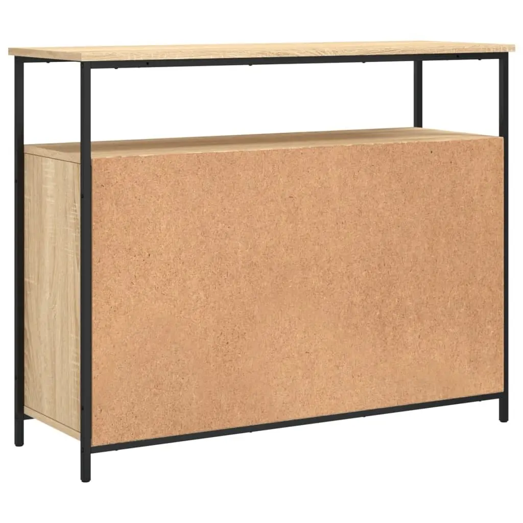 Brown Engineered Wood Sideboard with Ample Storage