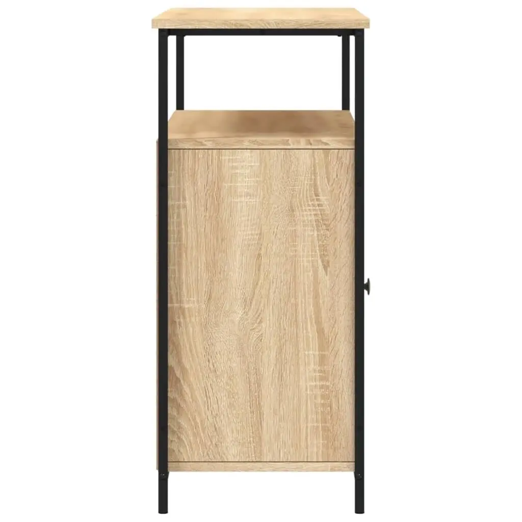 Brown Engineered Wood Sideboard with Ample Storage