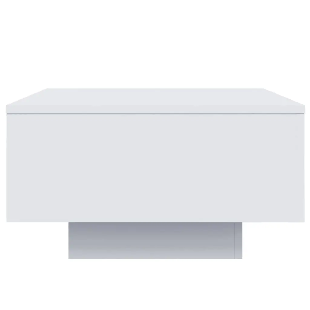 Coffee Table White Modern 55 x 55 x 31 cm Engineered Wood