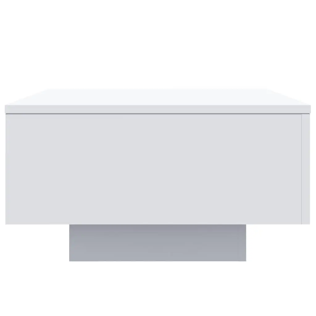 Coffee Table White Modern 55 x 55 x 31 cm Engineered Wood