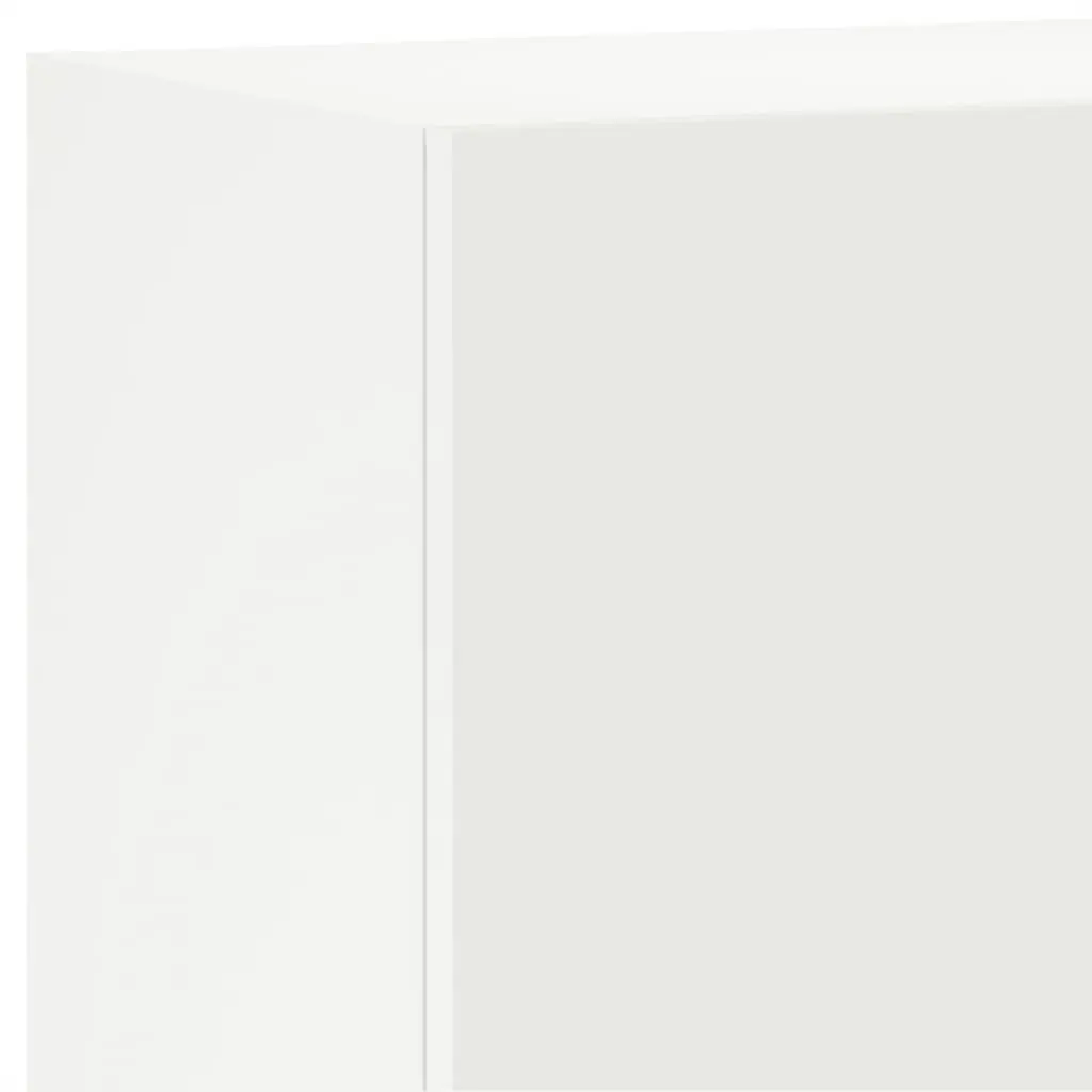 TV Wall Cabinets White Floating Wall-Mounted Storage Units 40.5x30x60cm Engineered Wood