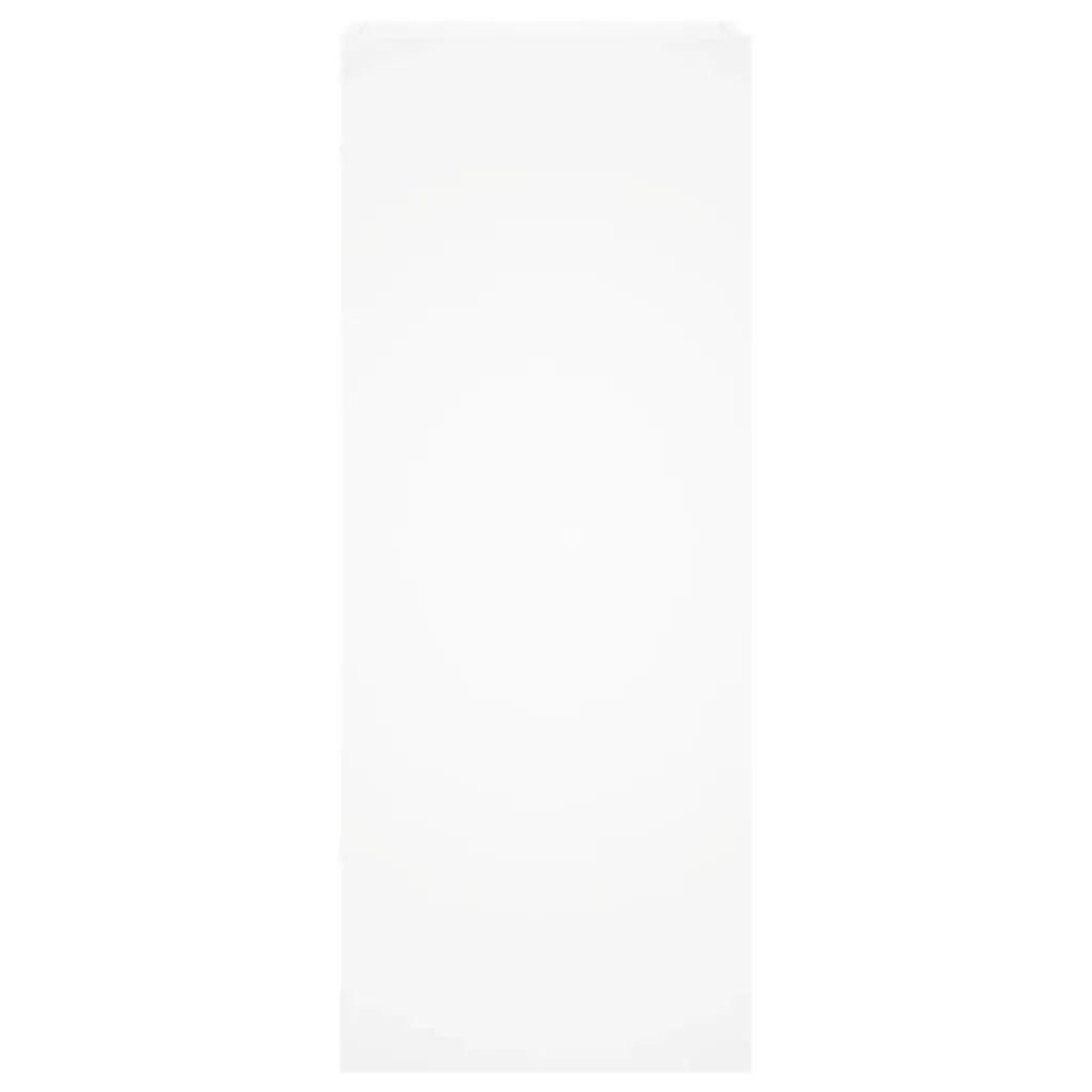 TV Wall Cabinet White Floating Wall-Mounted Media Unit Engineered Wood 40.5 x 30 x 102 cm