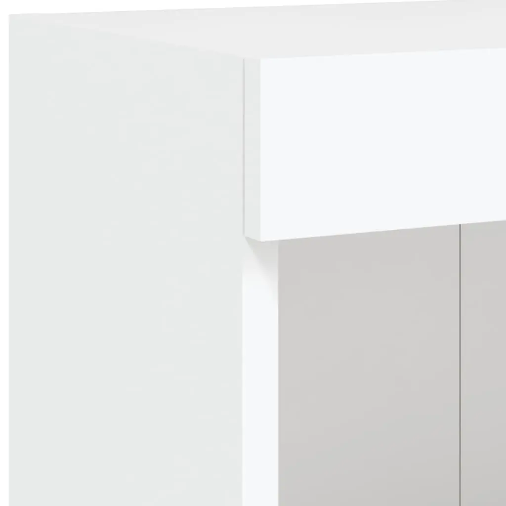 Floating TV Wall Cabinet with RGB LED Lights