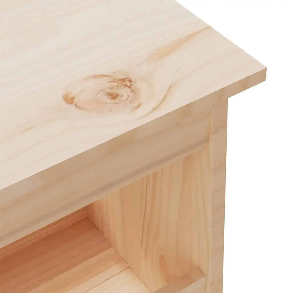Hall Bench 160cm Solid Wood Pine Storage Entryway Furniture Brown
