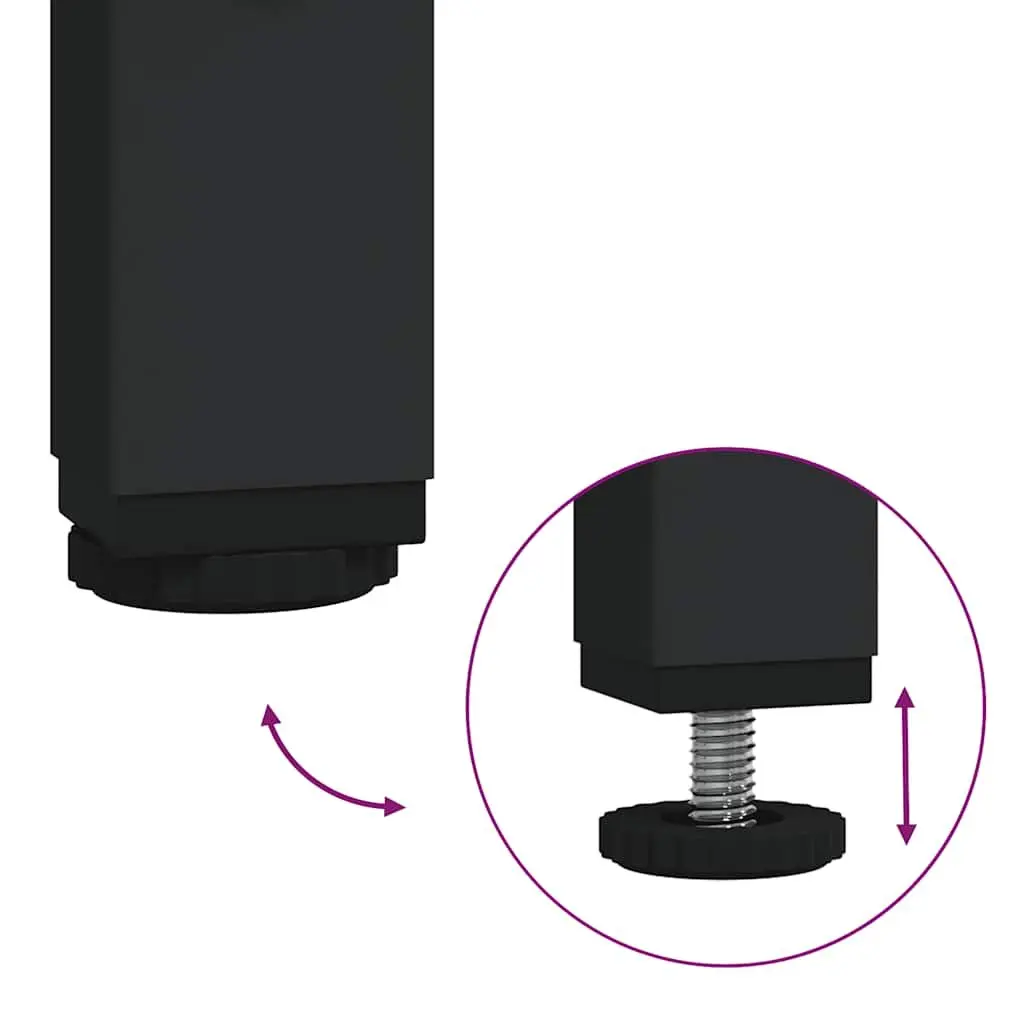 L-Shaped Corner Desk with Integrated Shelving in Black