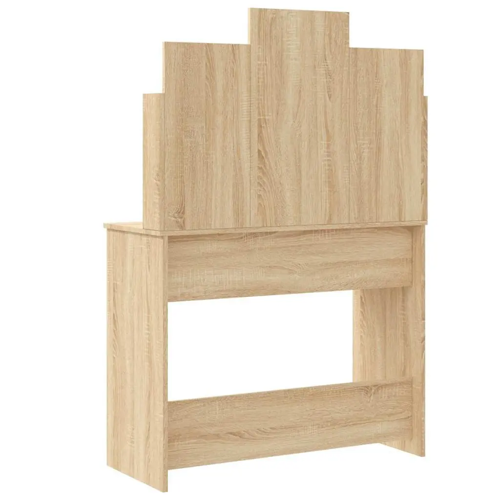 Bedroom Dressing Table with Mirror and LED Lights
