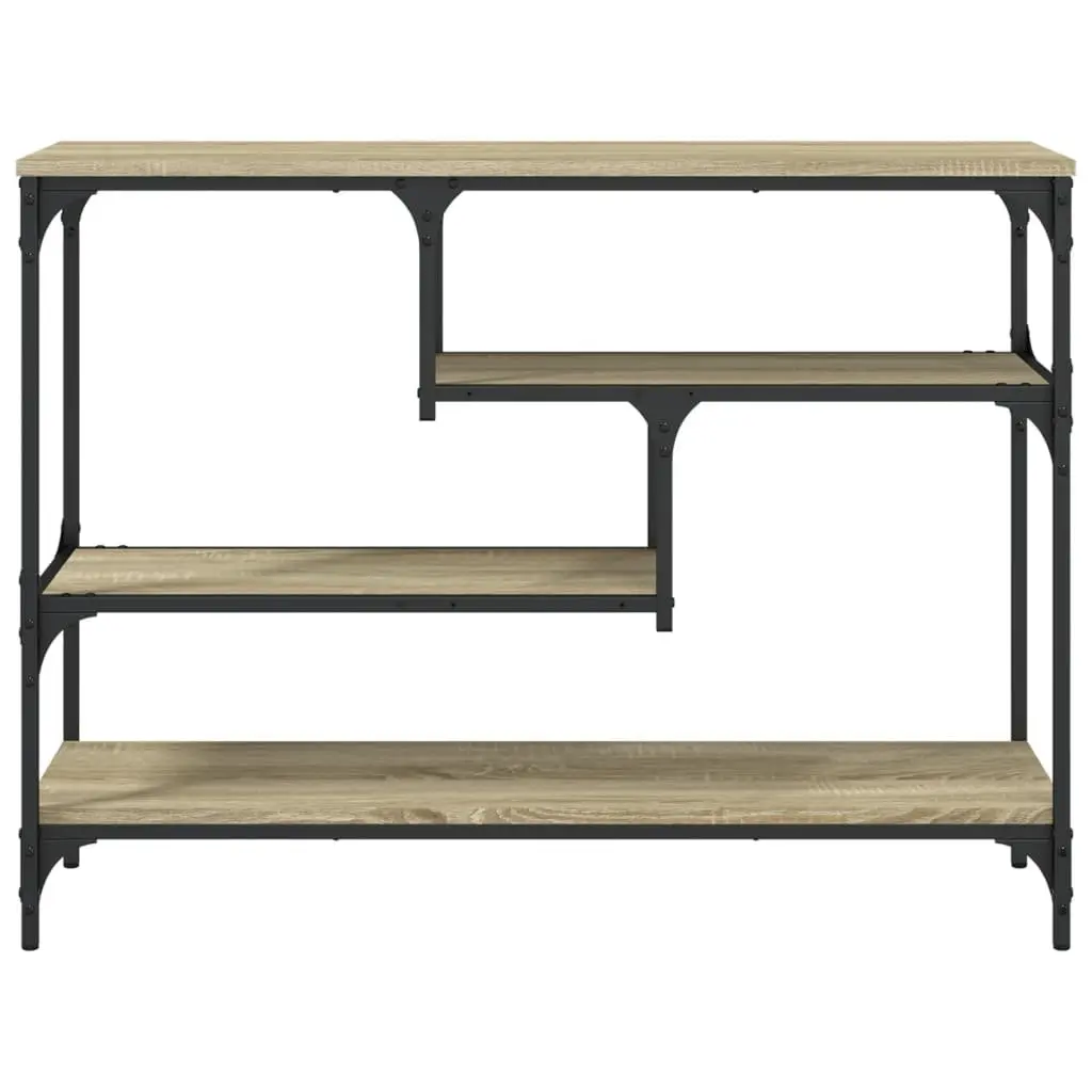 Sonoma Oak Brown Console Table for Entryway