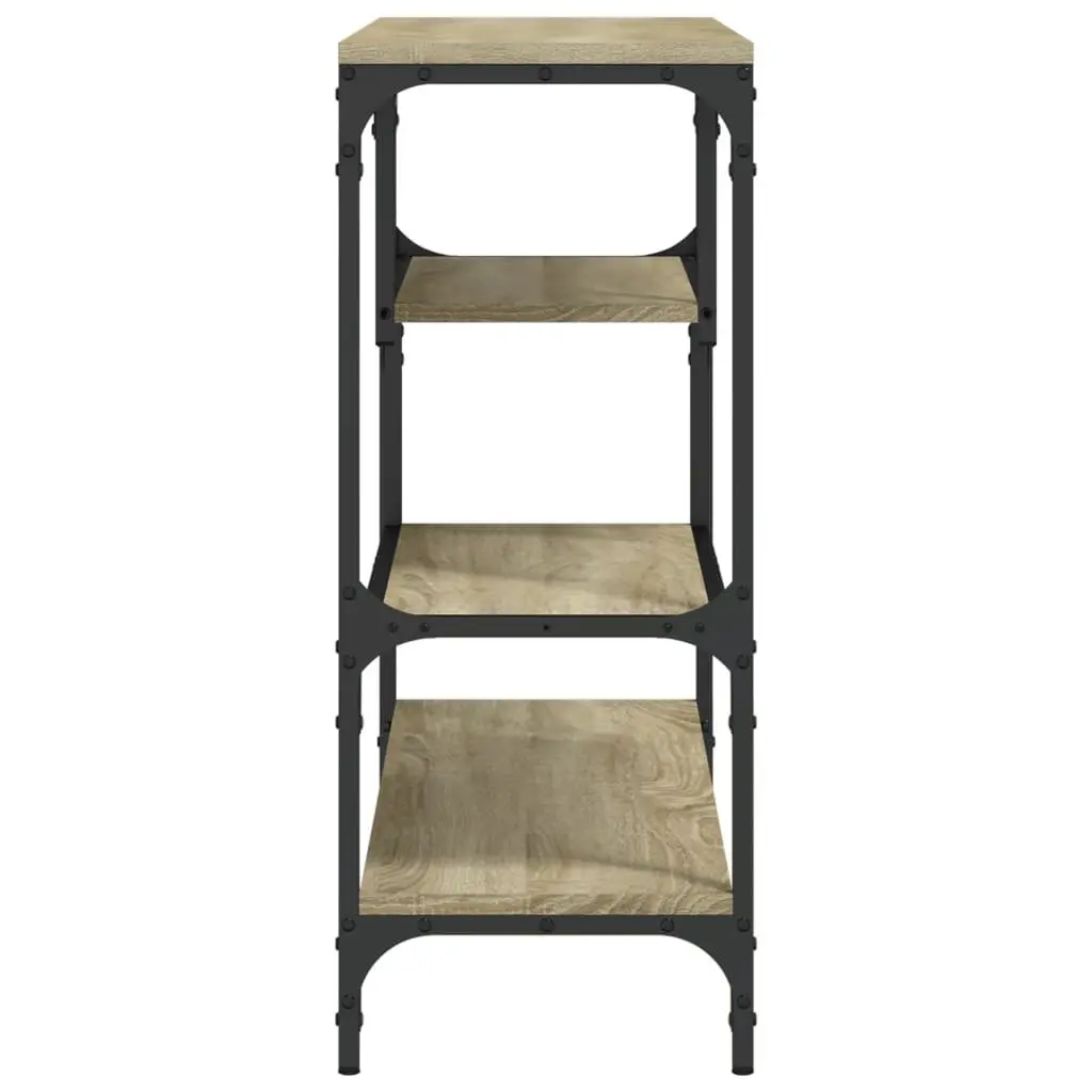 Sonoma Oak Brown Console Table for Entryway