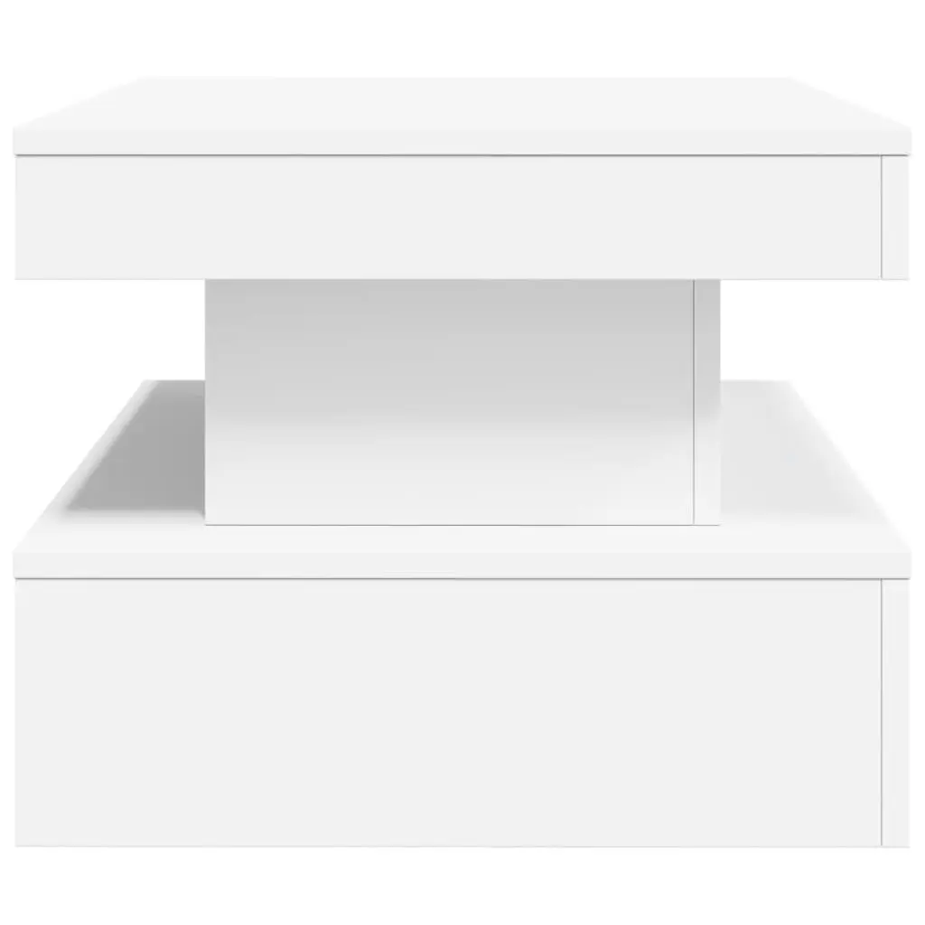Coffee Table with RGB LED Lights for Living Rooms