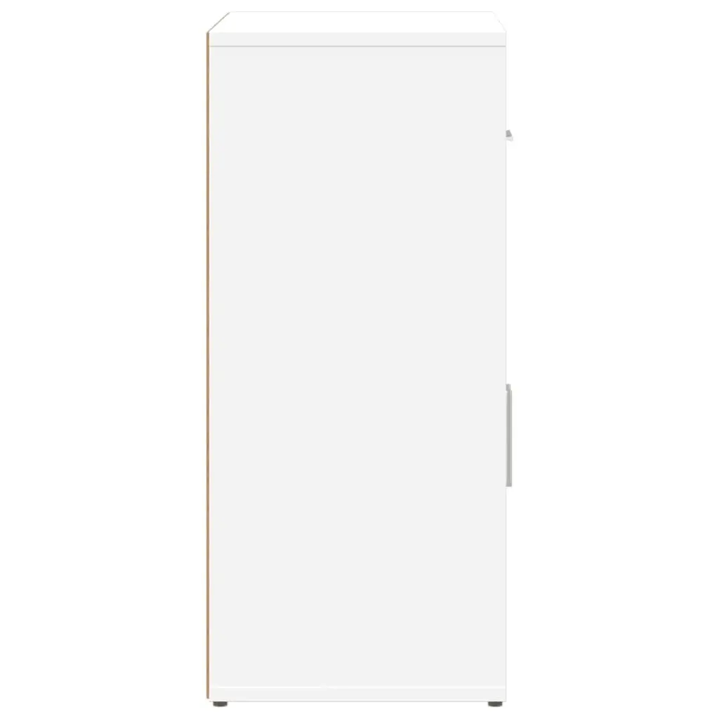 Sideboard White 60x31x70 cm Storage Cabinet Engineered Wood Furniture