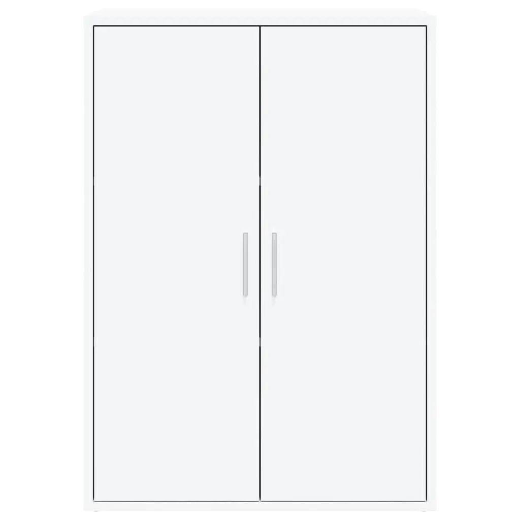 White Sideboard 60x31x84 cm Storage Cabinet