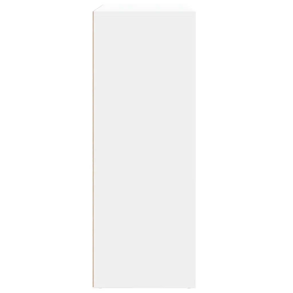 White Sideboard 60x31x84 cm Storage Cabinet