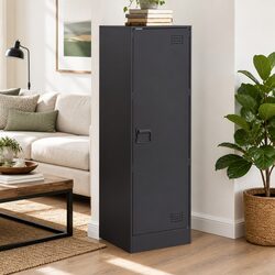 Black Sideboard Storage Cabinet for Living Rooms
