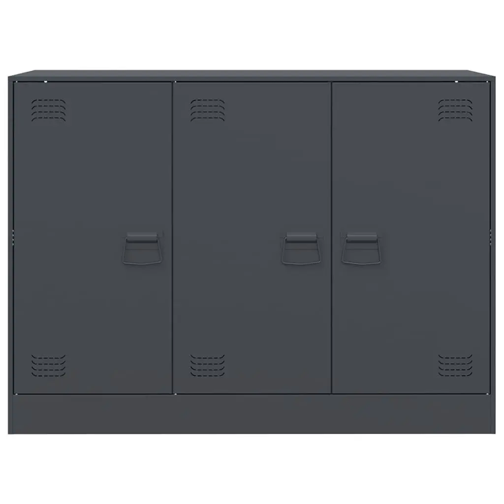 Anthracite Sideboard Storage Cabinet for Living Rooms