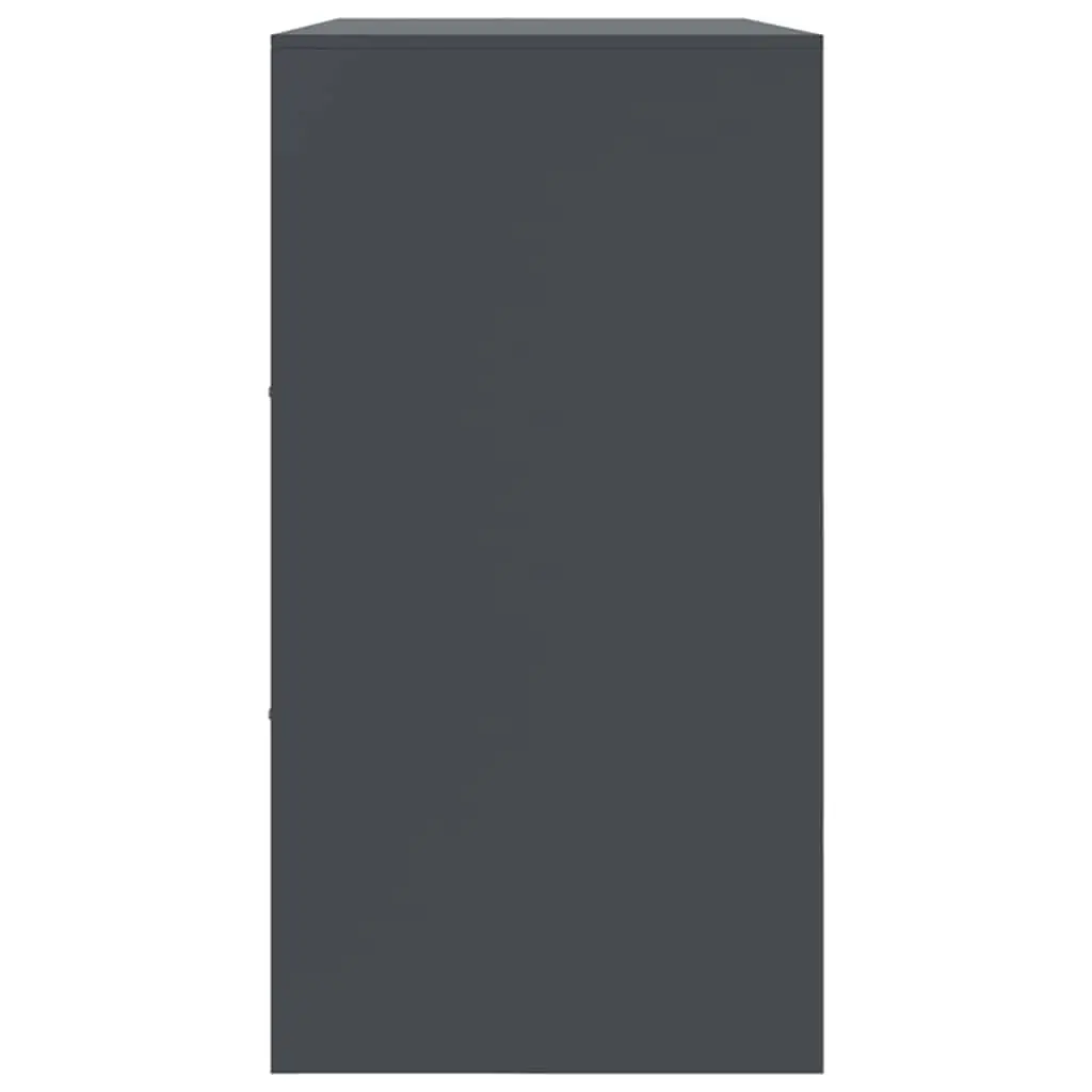 Anthracite Sideboard Storage Cabinet for Living Rooms