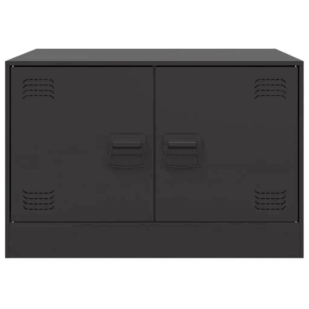 Black Coffee Table with Storage for Living Room