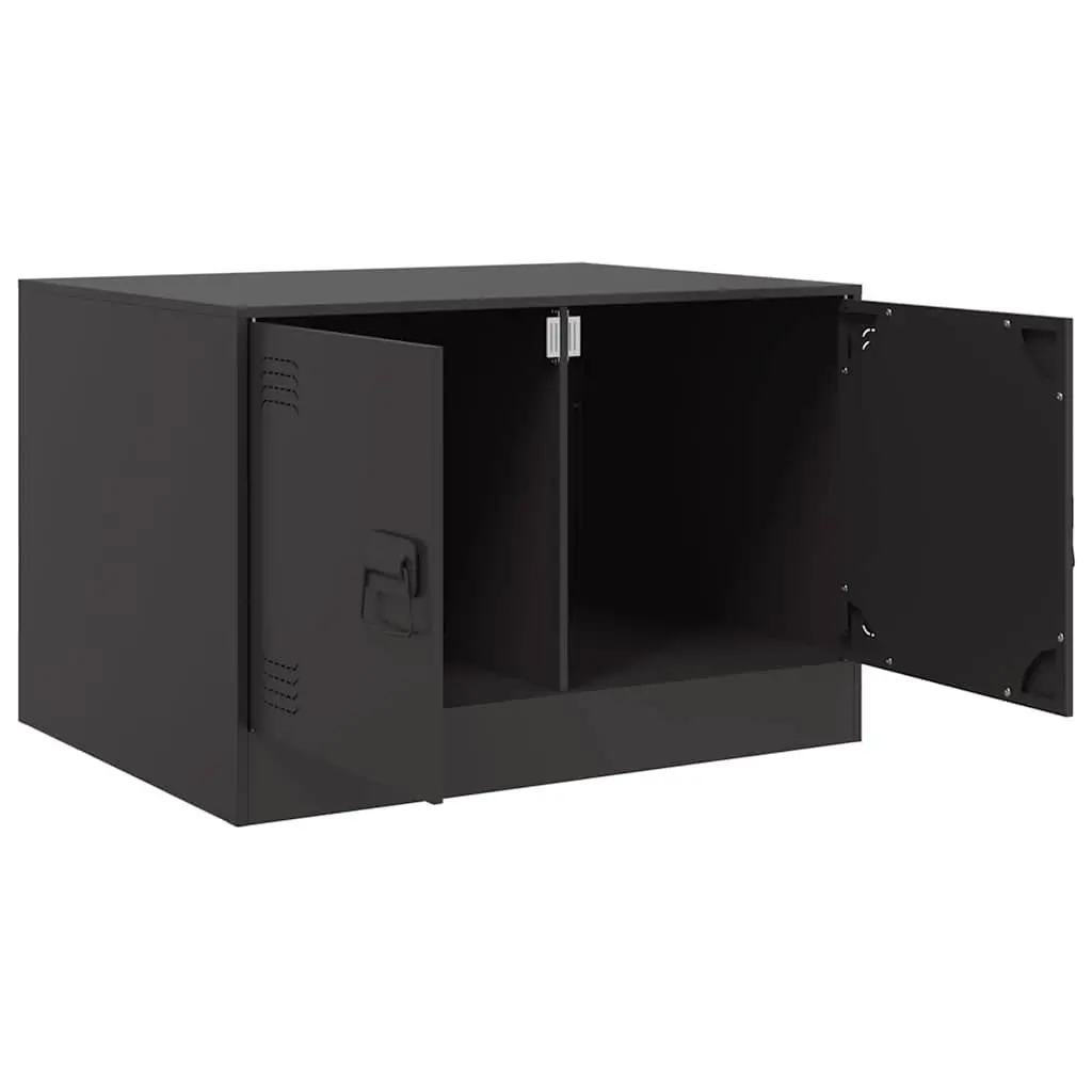 Black Coffee Table with Storage for Living Room