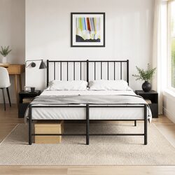 Stylish Black Bedside Cabinets 2pc for Your Bedroom