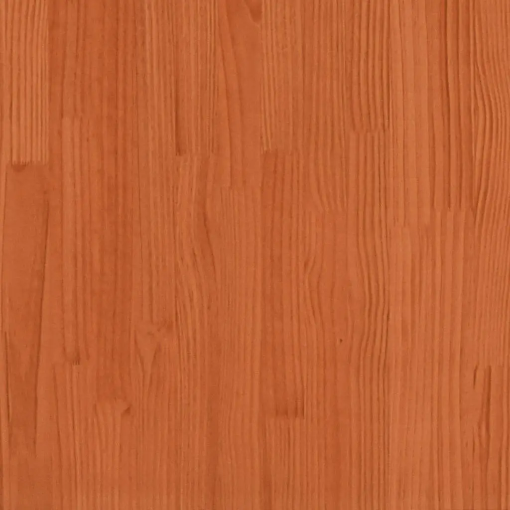 Brown Wax Solid Pine Headboard 100 cm
