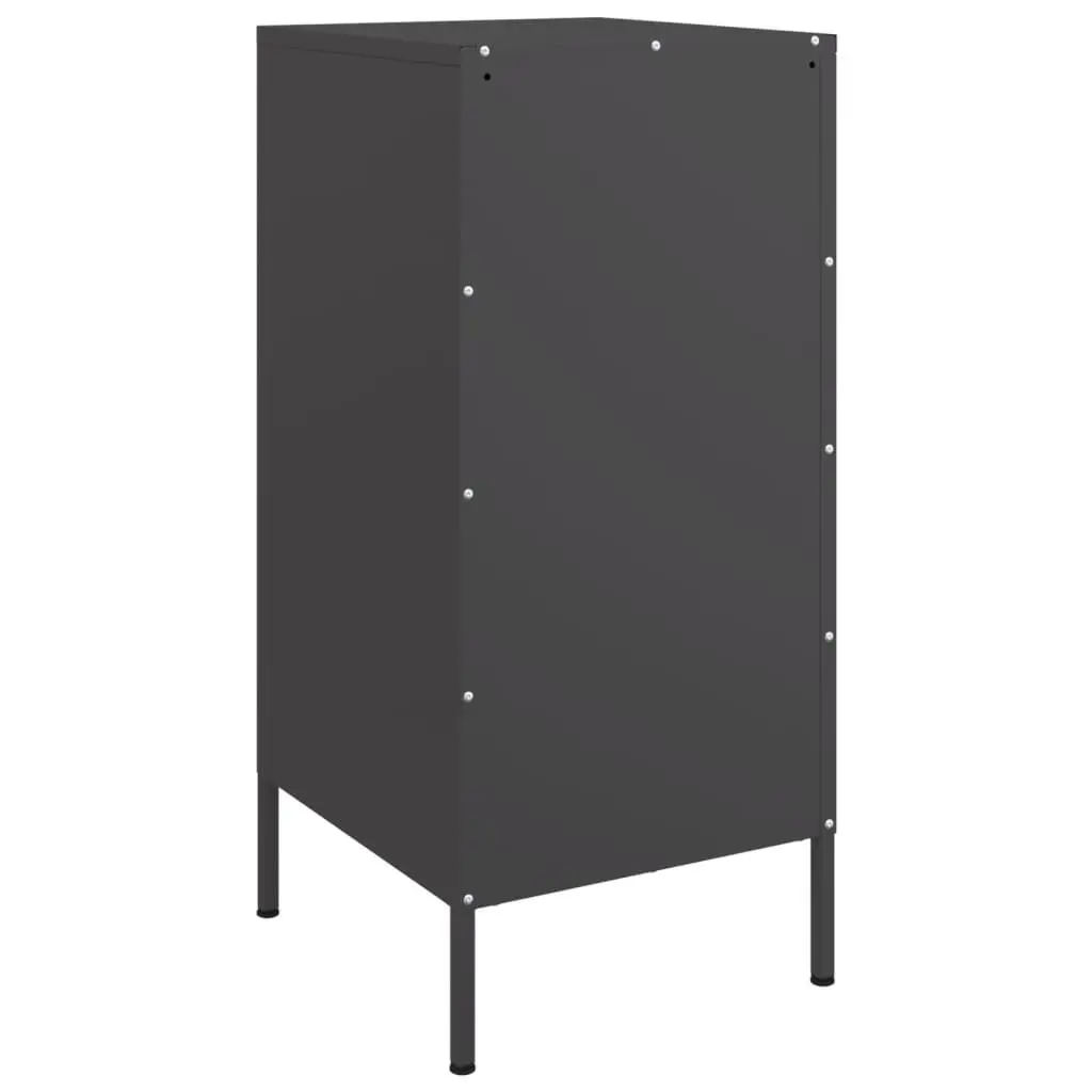 Black Industrial Sideboards Storage Cabinet 2 pc Buffet Living Room Bedroom